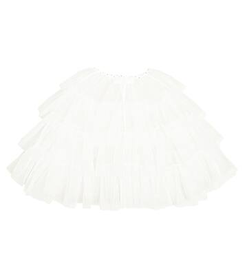 Songbird embellished tulle cape  | Tutu Du Monde