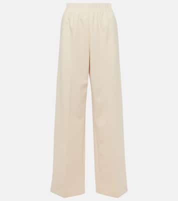 Weite Hose Maud aus einem Wollgemisch | Fforme