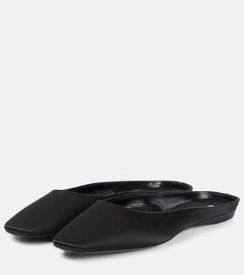 Zapatos planos Lido de satén | Saint Laurent