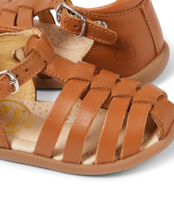 Baby Stand-Up Strap leather sandals  | Pom d'Api