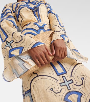 Robe midi en lin | Johanna Ortiz