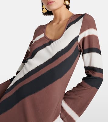 Vestido largo Da Costa a rayas | Faithfull