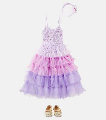 Spirit Dash cotton jersey and tulle dress | Tutu Du Monde
