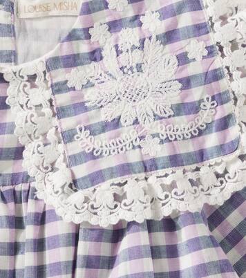 Robe Arinola à carreaux | Louise Misha