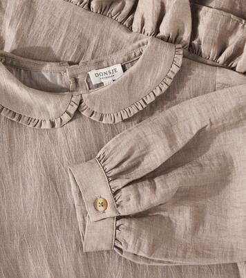 Robe Luus en chanvre mélangé | Donsje