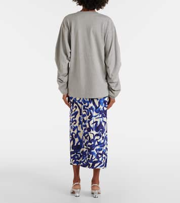 Sweatshirt aus Baumwoll-Jersey | Dries Van Noten