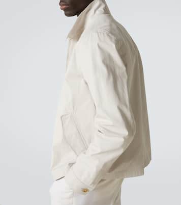 DG embroidered cotton jacket | Dolce&Gabbana
