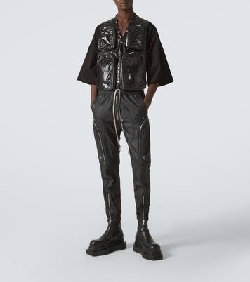 Cotton cargo vest | Rick Owens