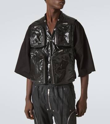 Cotton cargo vest | Rick Owens