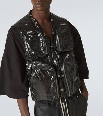 Cotton cargo vest | Rick Owens