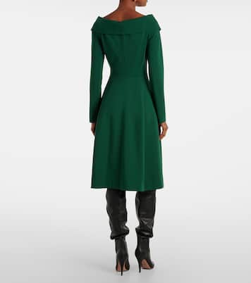 Off-Shoulder-Midikleid | Dorothee Schumacher
