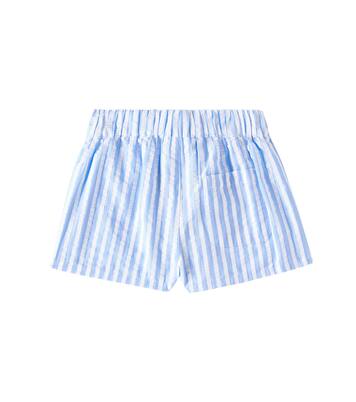 Baby cotton seersucker shorts | Dolce&Gabbana Kids