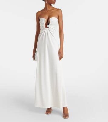 Helix gathered maxi dress | Christopher Esber