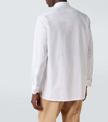 Cotton poplin shirt | Charvet