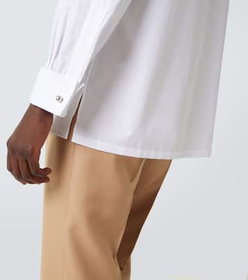 Cotton poplin shirt | Charvet