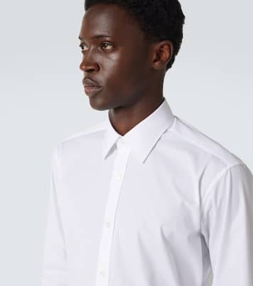 Cotton poplin shirt | Charvet