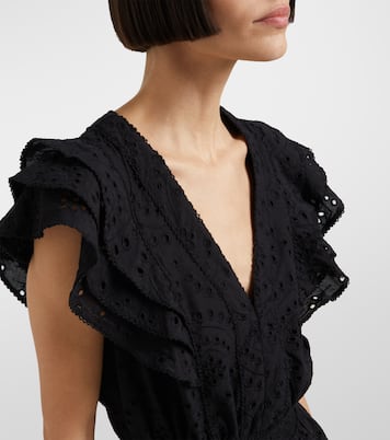 Camila ruffled minidress  | Poupette St Barth