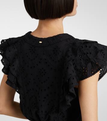 Camila ruffled minidress  | Poupette St Barth