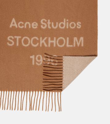 Venus 1996 jacquard wool scarf | Acne Studios