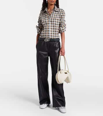 Borsa a spalla Bowlina Small in pelle | Acne Studios