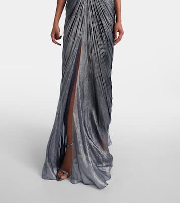 Robe longue Cecilia en tulle de soie | Maria Lucia Hohan