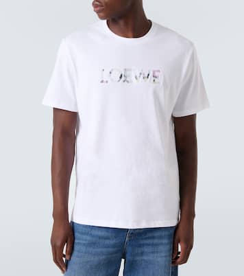 T-shirt Logo en coton  | Loewe