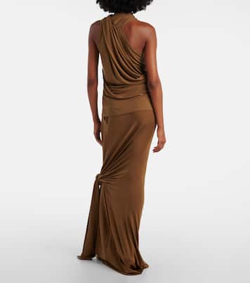 Top in jersey drappeggiato | Entire Studios