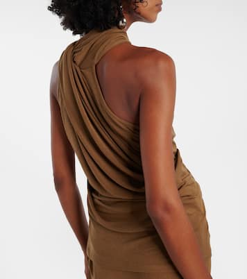 Top in jersey drappeggiato | Entire Studios