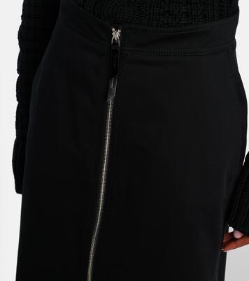x EE72 falda midi de algodón por Edward Enninful | Moncler Genius