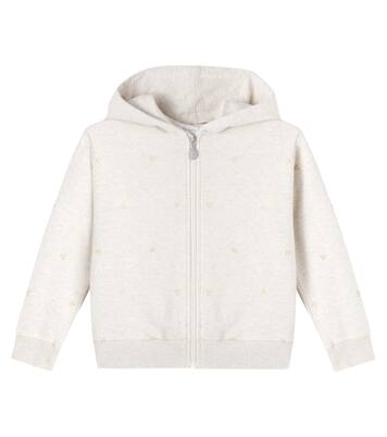 Talent printed cotton hoodie | Bonpoint
