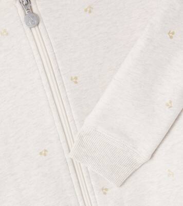 Talent printed cotton hoodie | Bonpoint