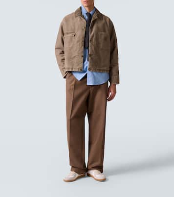 Jeansjacke mit Cord | Maison Margiela