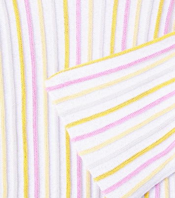 Top in misto cotone a righe a coste | Stella McCartney Kids