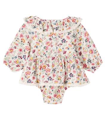 Bebé - vestido India de algodón floral | Louise Misha