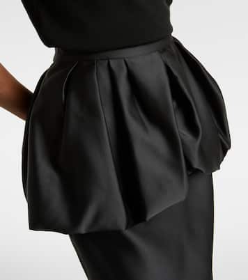 Falda tubo Ossido con peplum | Max Mara