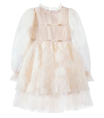Besticktes Kleid aus Tüll | Petite Amalie  