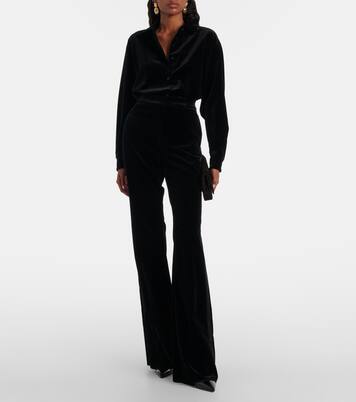 Body de terciopelo de algodón | Max Mara