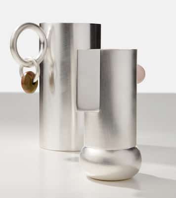 Embellished silver-plated pitcher | Natalia Criado