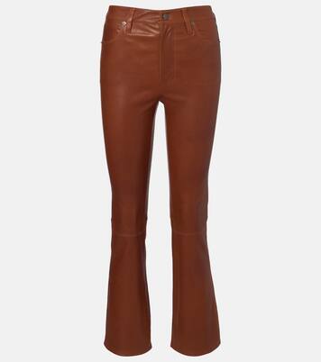 Hose Reboot Crop aus Leder | Frame