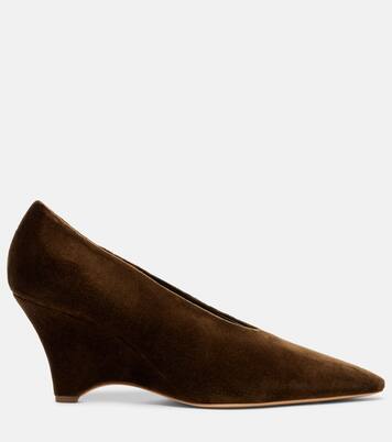 Victoria 70 velvet wedges | Le Monde Béryl