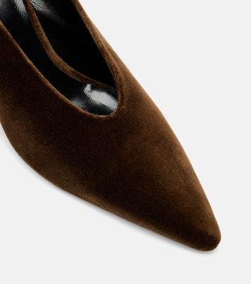 Victoria 70 velvet wedges | Le Monde Béryl