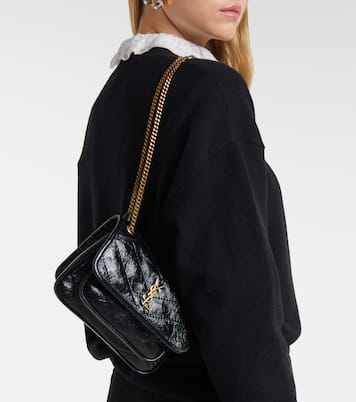 Schultertasche Niki Mini aus Leder | Saint Laurent