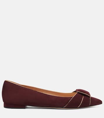 Ballerinas aus Veloursleder | Gianvito Rossi