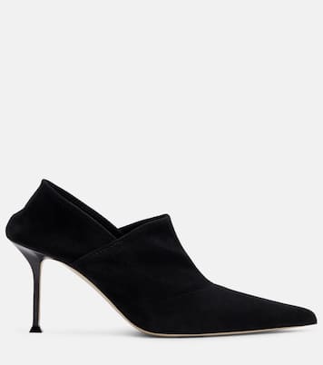 Helix Stretch 75 suede pumps | Christen