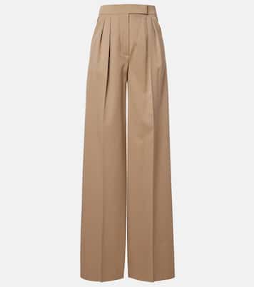 Quorum virgin wool wide-leg pants | Max Mara