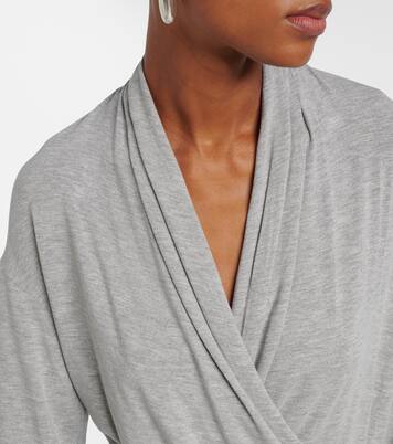 Draped jersey top | Vince