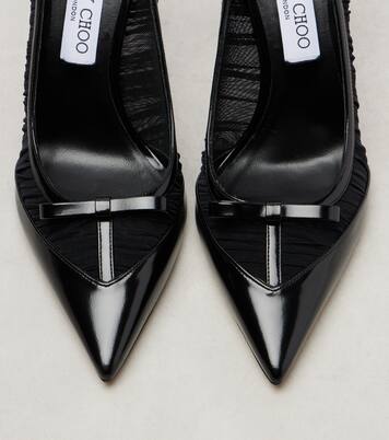 Pumps Love 100 aus Mesh und Leder | Jimmy Choo
