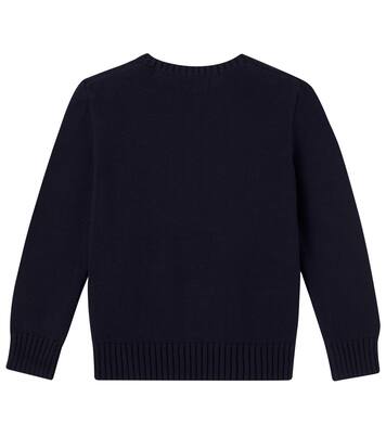 Polo Bear intarsia cotton sweater  | Polo Ralph Lauren Kids