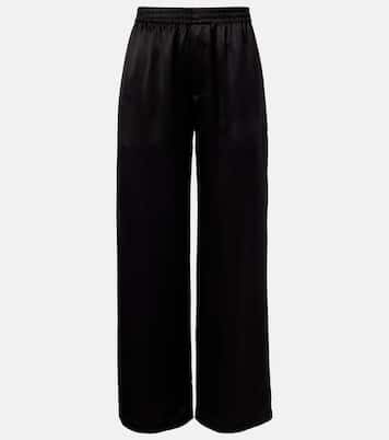 Gerade Hose aus Seidensatin | Saint Laurent