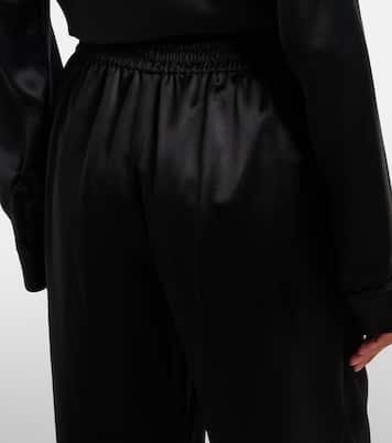 Gerade Hose aus Seidensatin | Saint Laurent